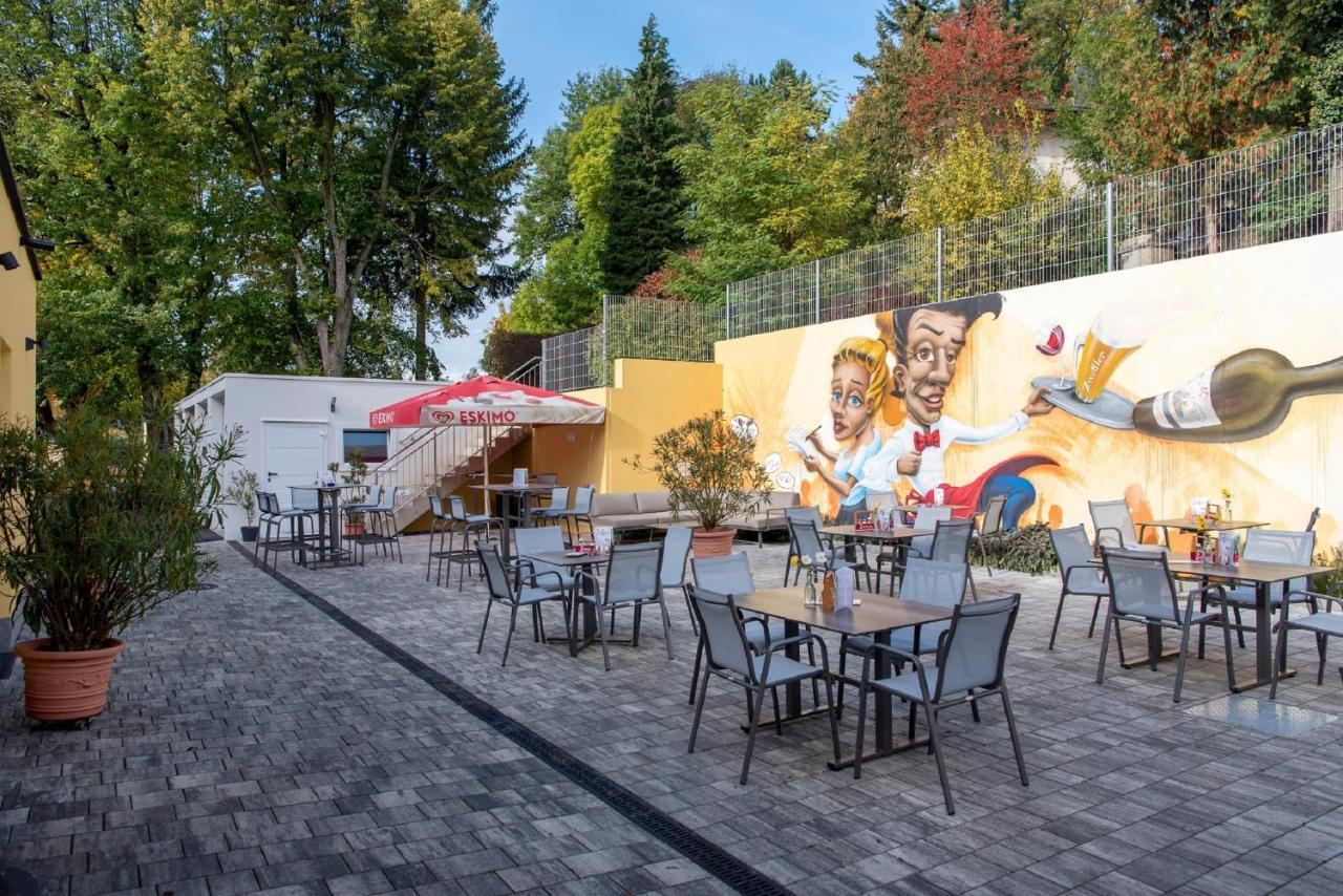 Gasthof Schindler Brunn am Wald Exterior foto